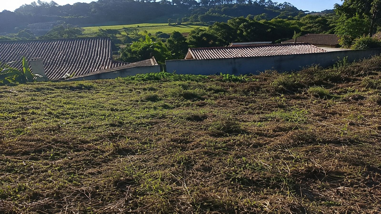 Terreno roçado e limpo em área residencial de Santa Catarina